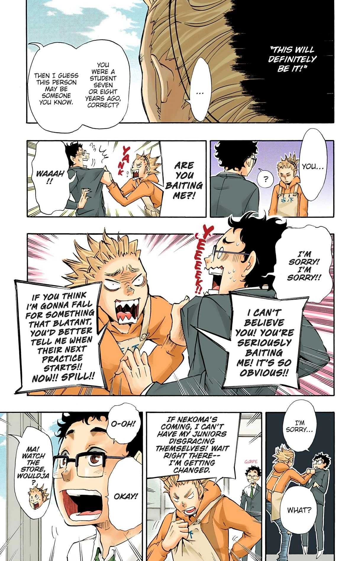 Read Haikyu en Manga Online