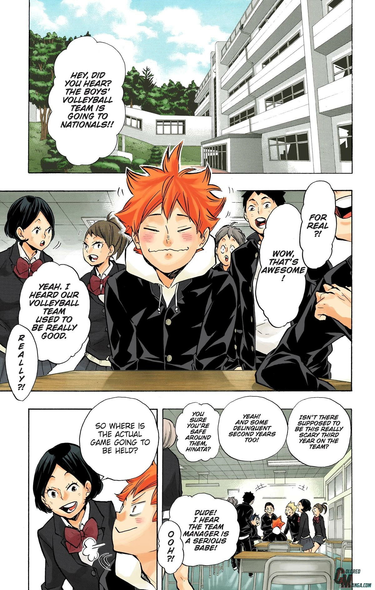 Read Haikyu en Manga Online