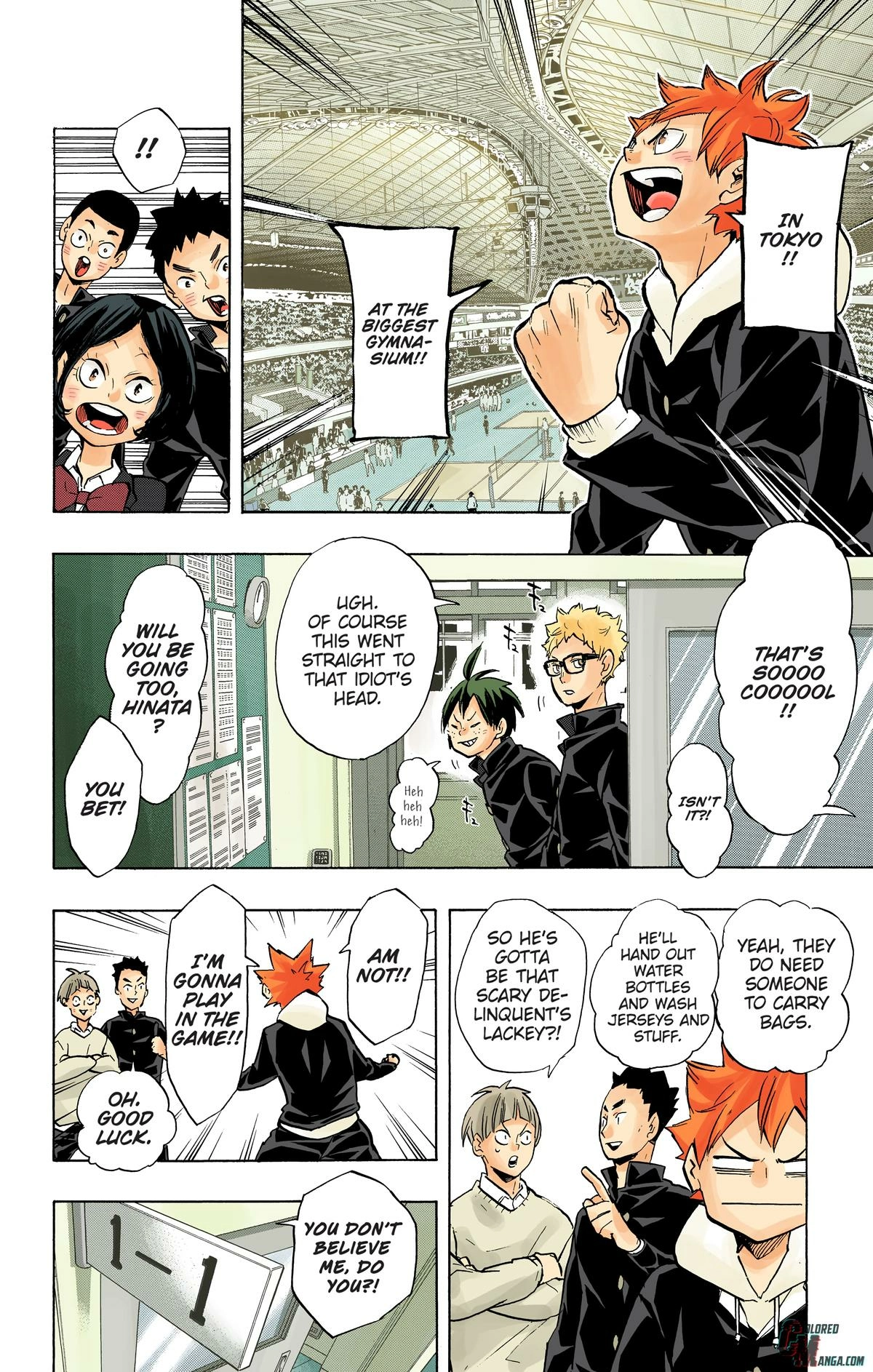 Read Haikyu en Manga Online