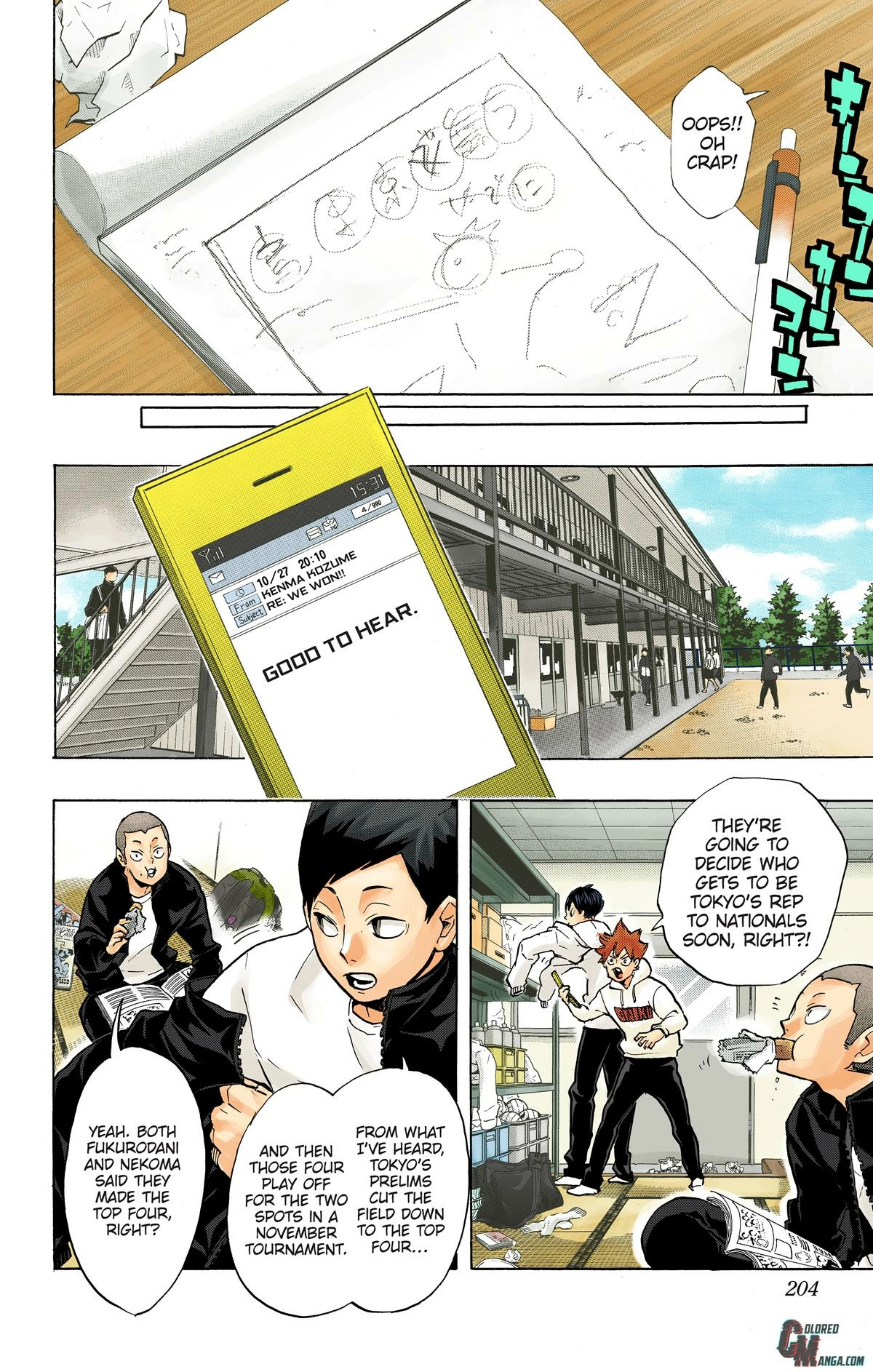 Read Haikyu en Manga Online