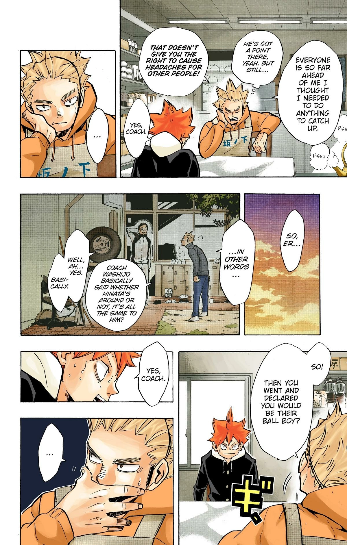 Read Haikyu en Manga Online