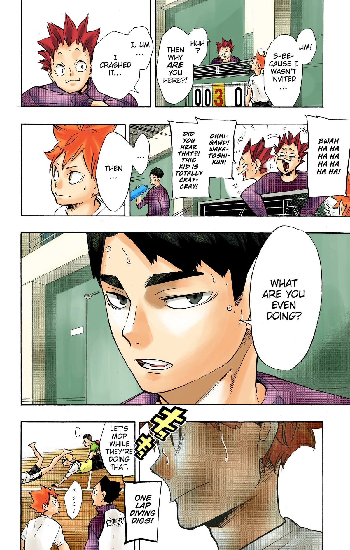 Read Haikyu en Manga Online