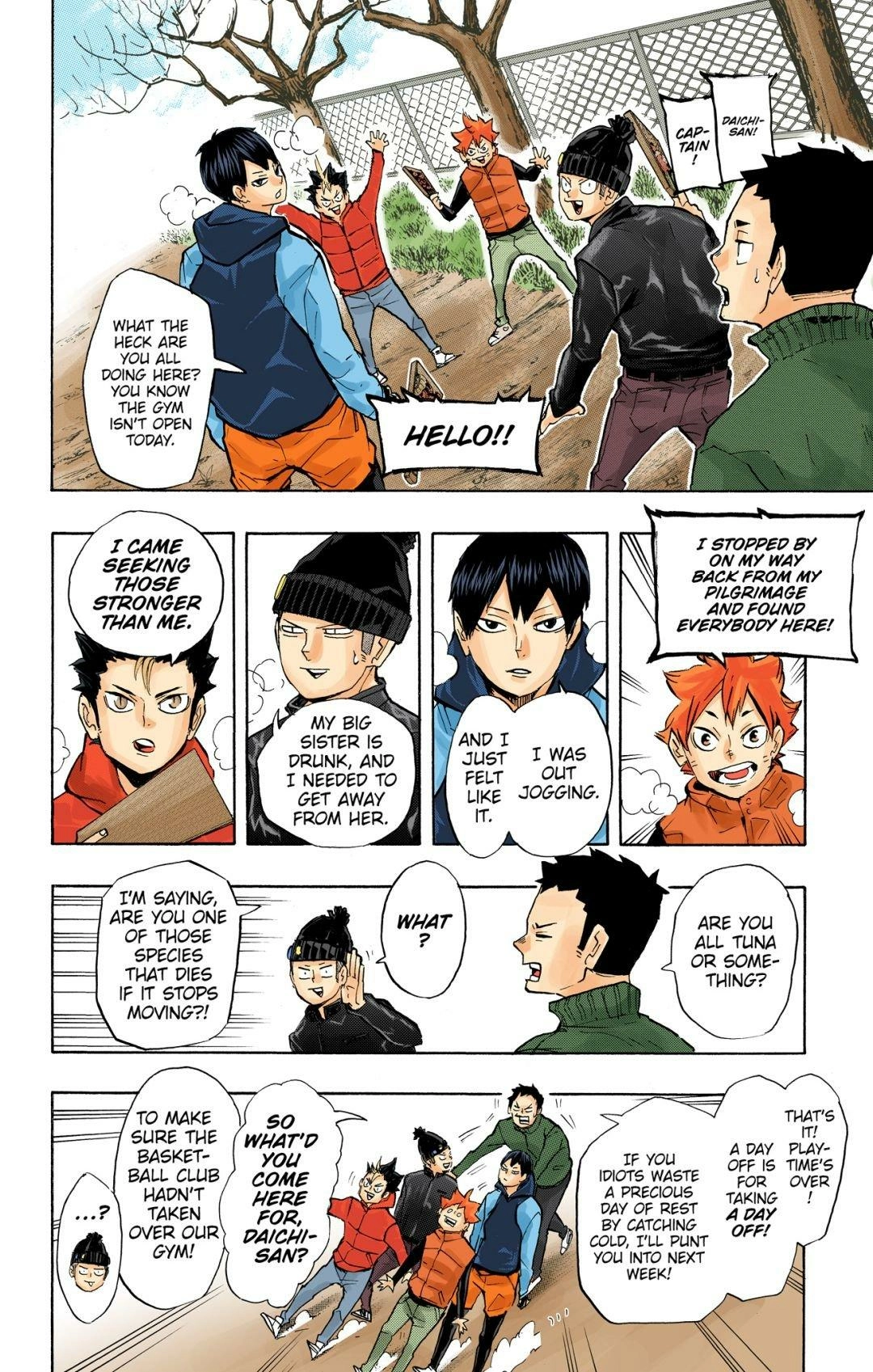 Read Haikyu en Manga Online