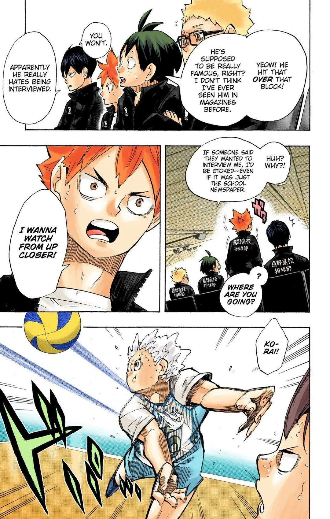 Read Haikyu en Manga Online