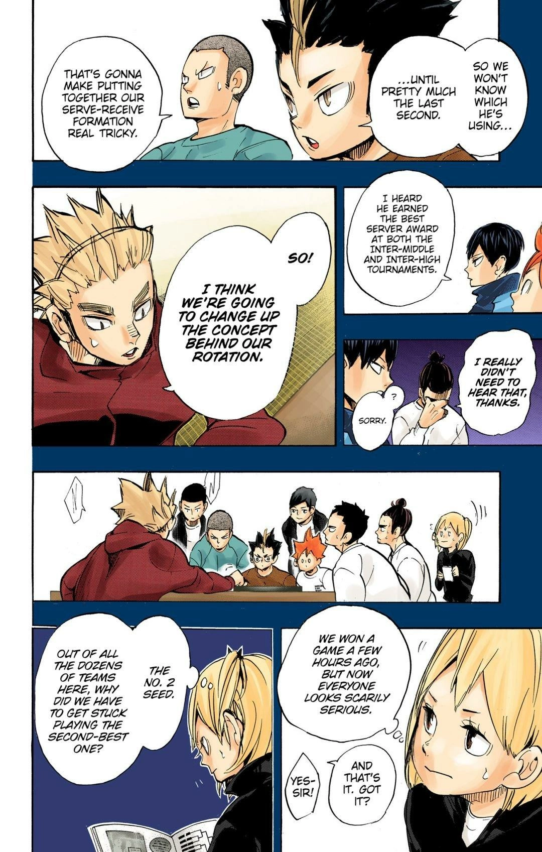 Read Haikyu en Manga Online