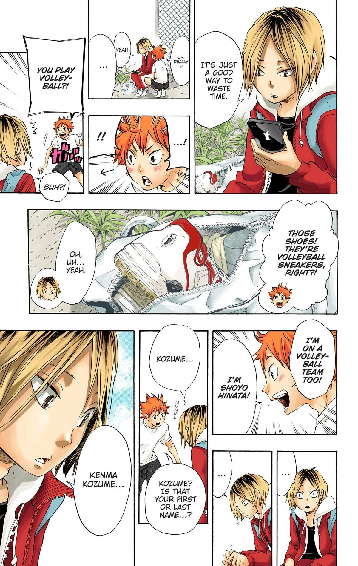 Read Haikyu en Manga Online