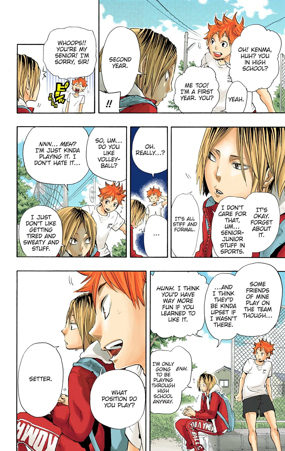 Read Haikyu en Manga Online