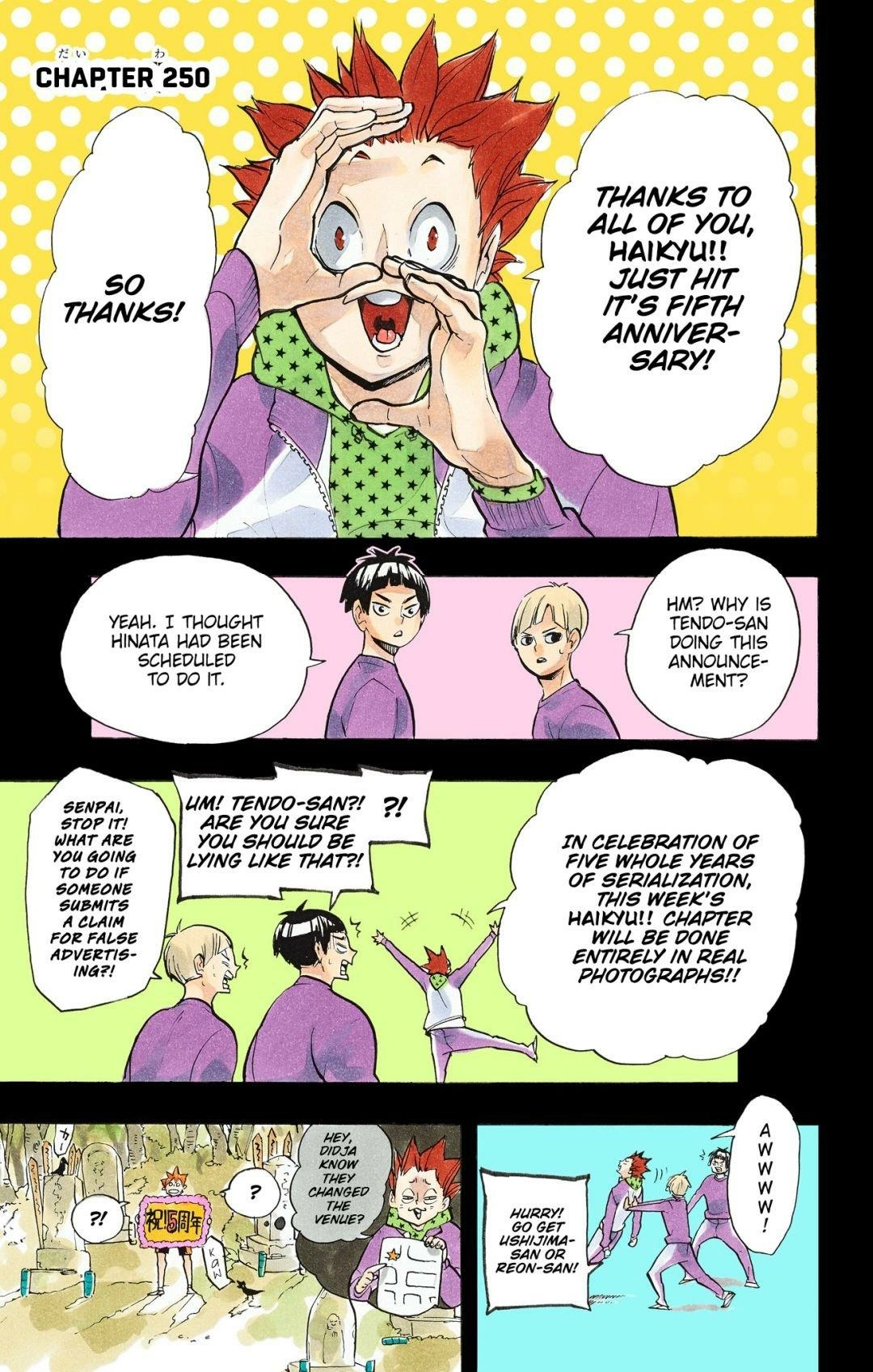 Read Haikyu en Manga Online