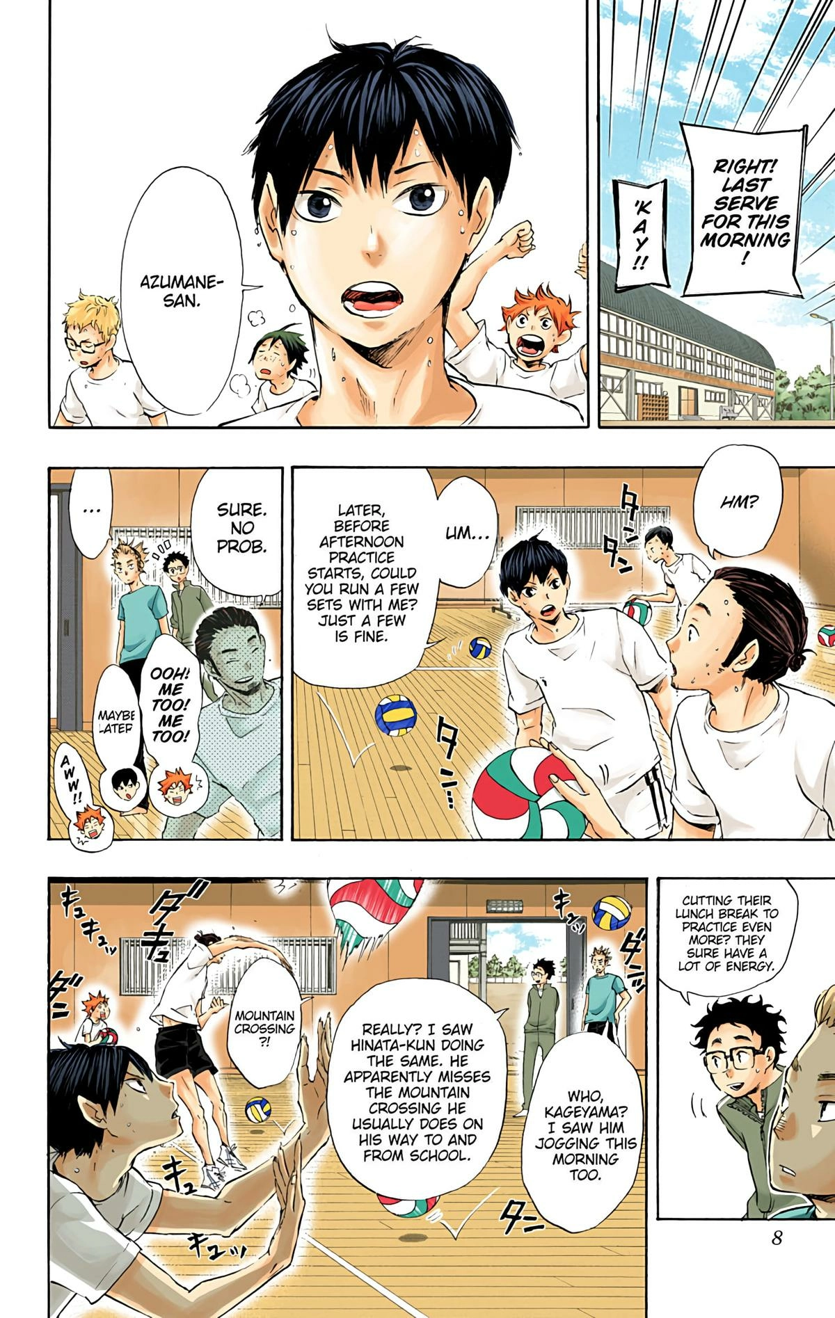 Read Haikyu en Manga Online
