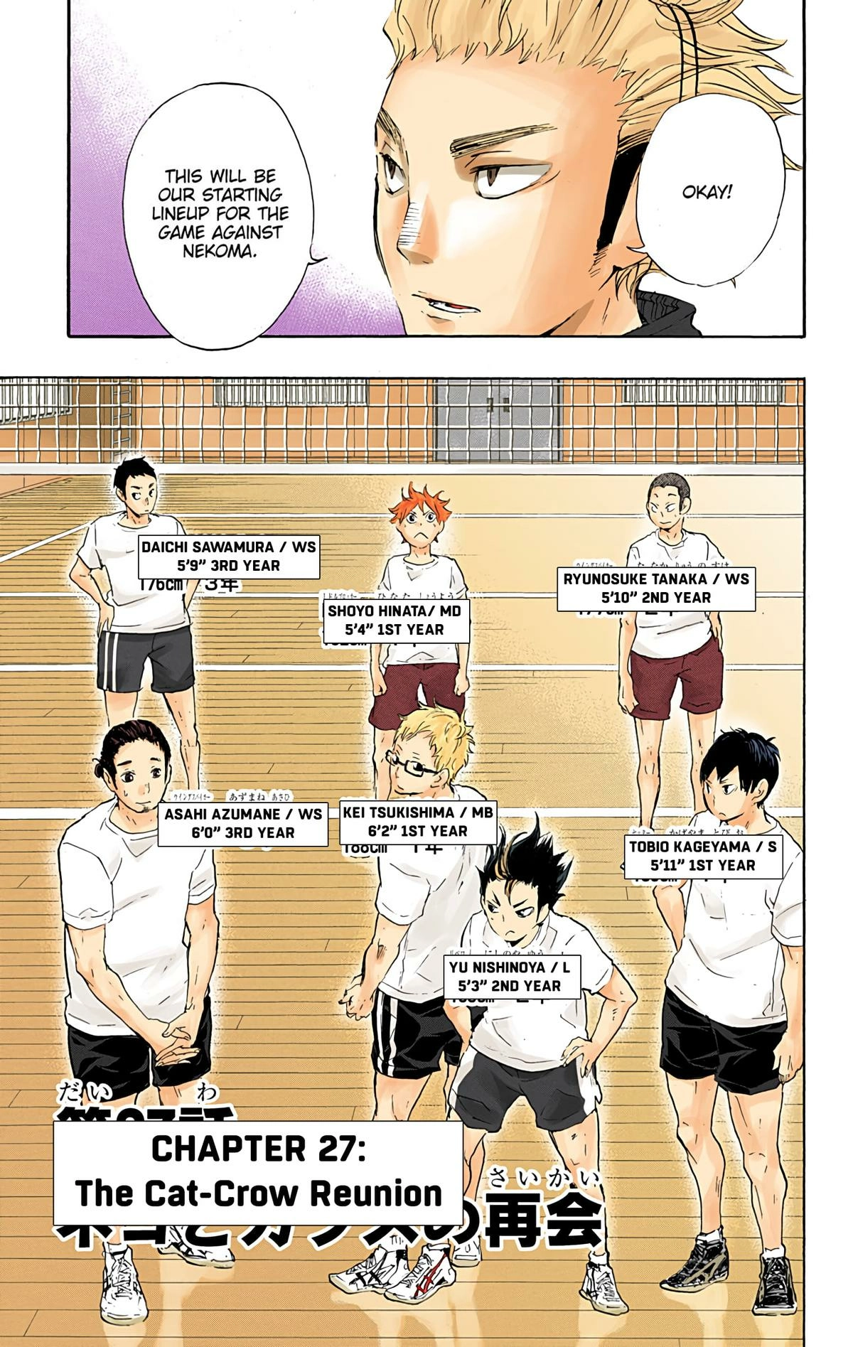 Read Haikyu en Manga Online