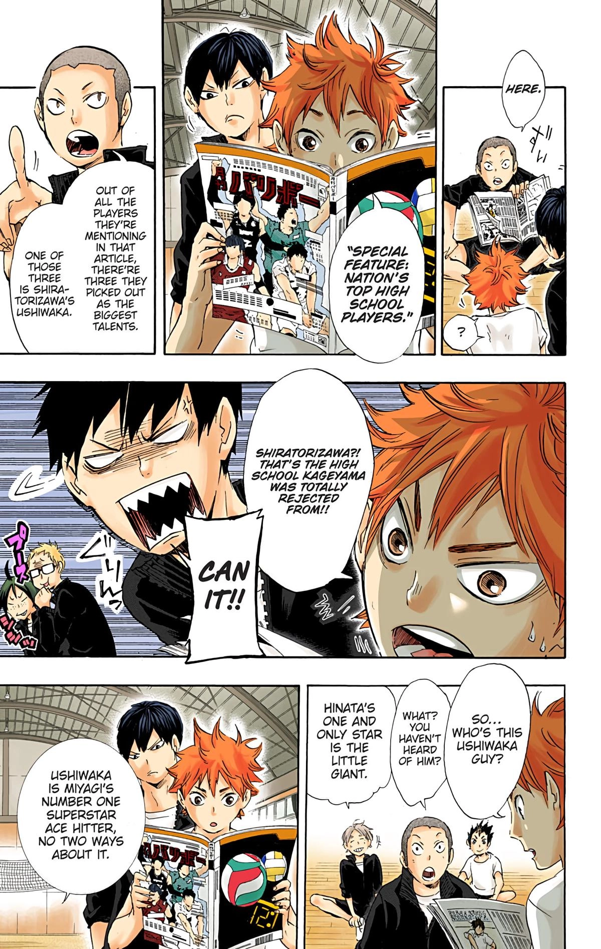 Read Haikyu en Manga Online