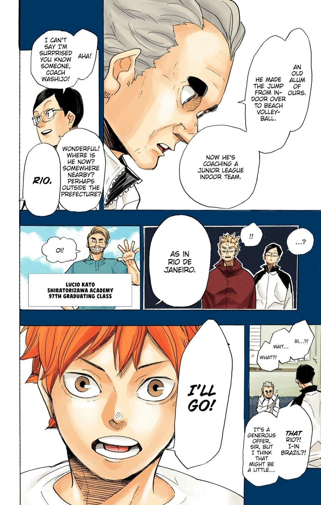 Read Haikyu en Manga Online