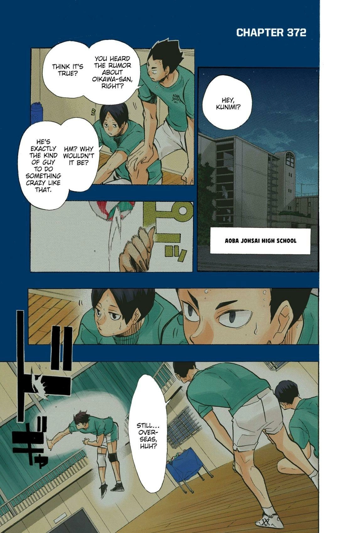 Read Haikyu en Manga Online