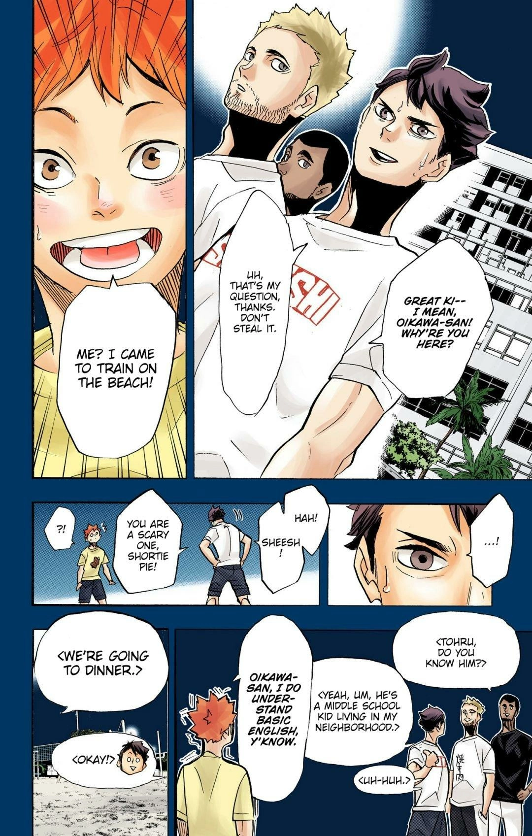 Read Haikyu en Manga Online