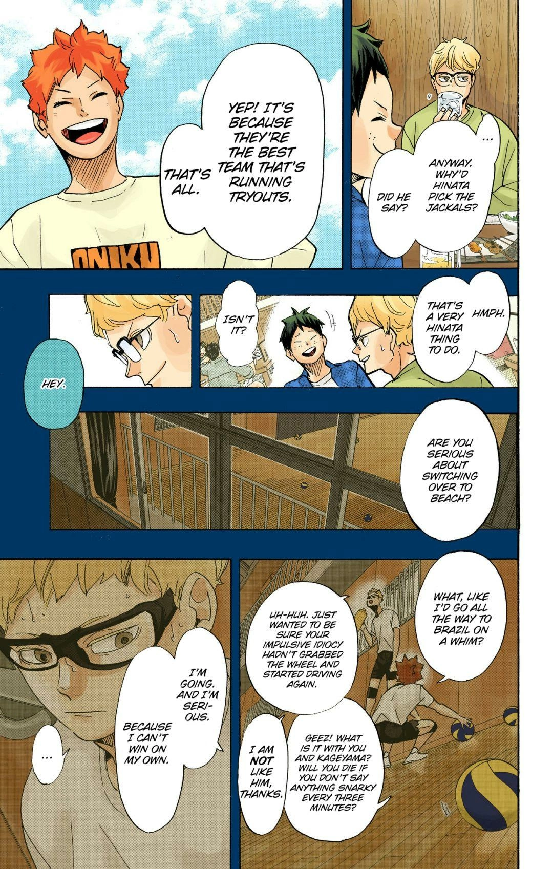 Read Haikyu en Manga Online