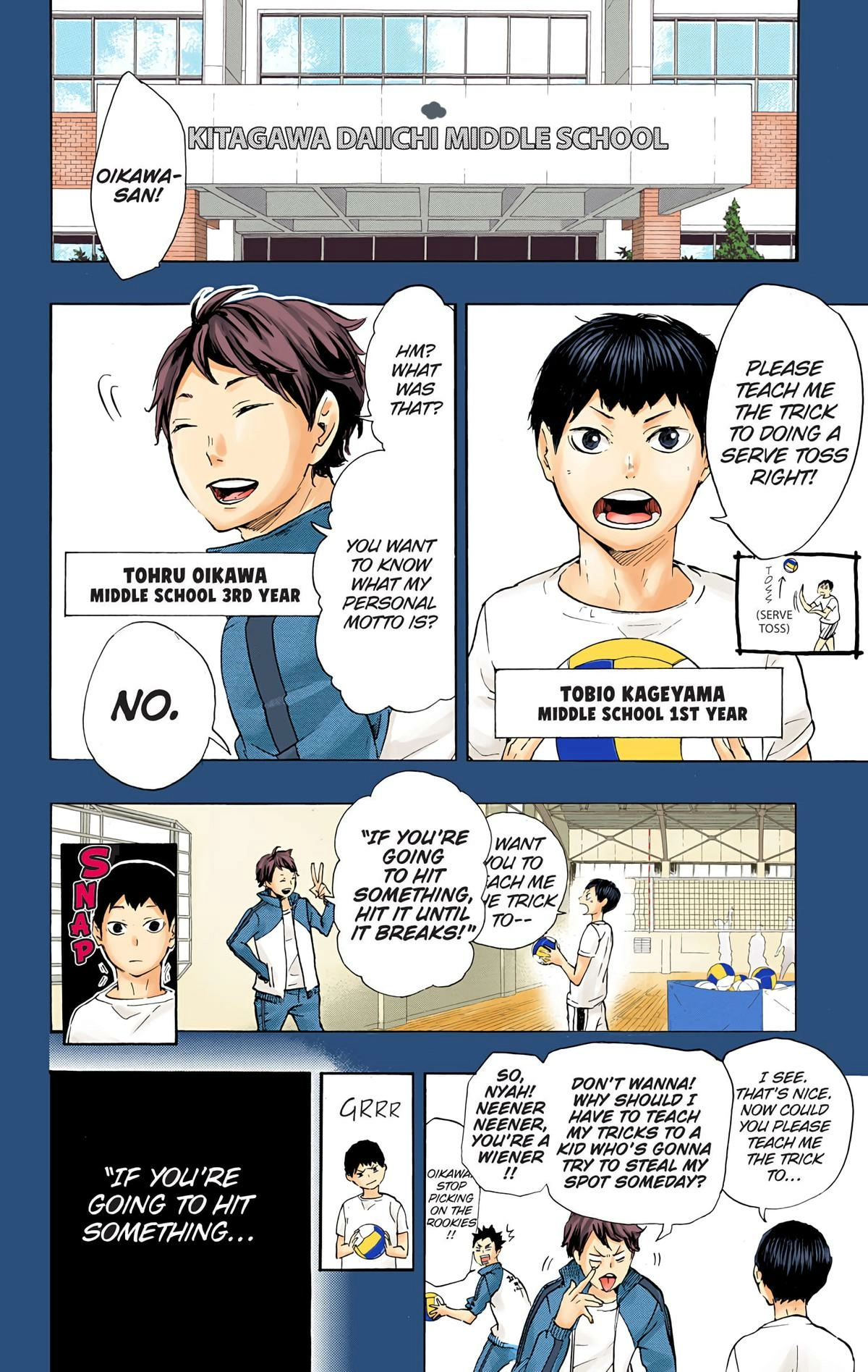 Read Haikyu en Manga Online