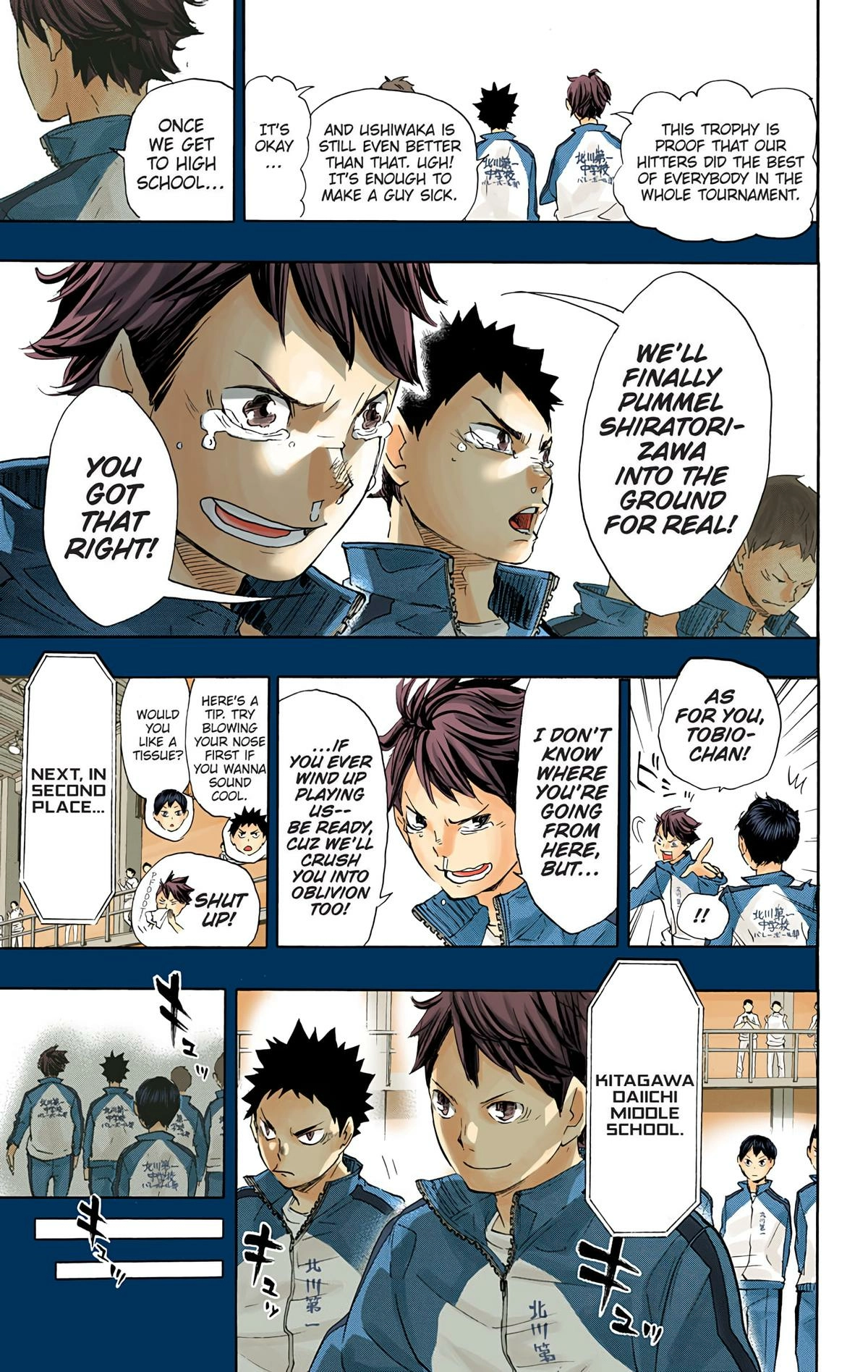 Read Haikyu en Manga Online