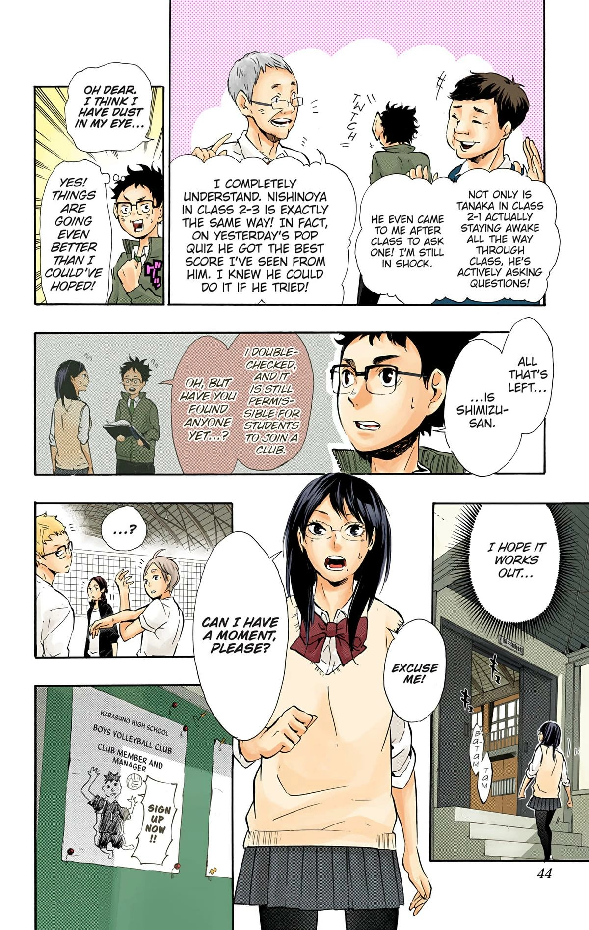 Read Haikyu en Manga Online