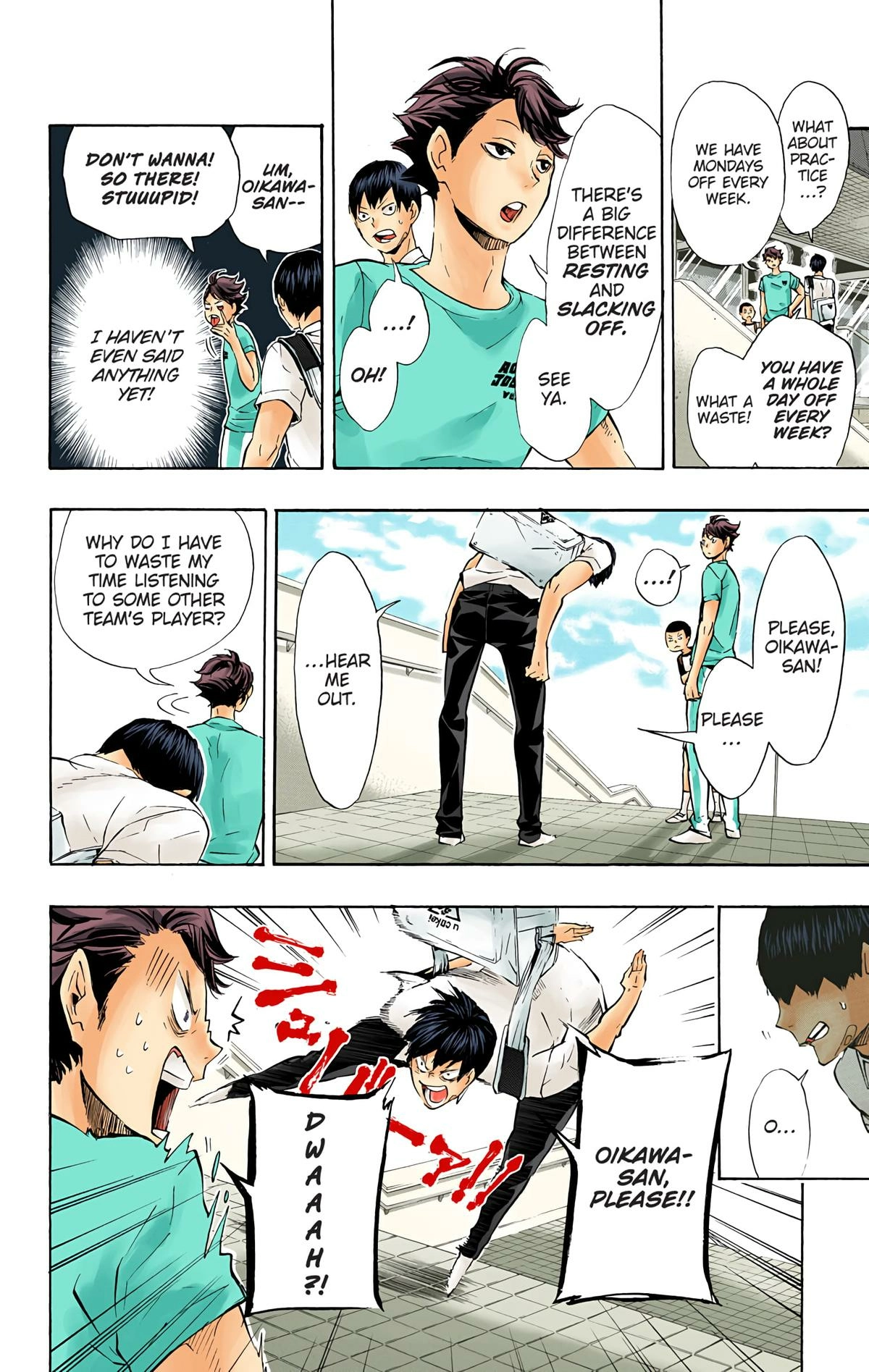 Read Haikyu en Manga Online