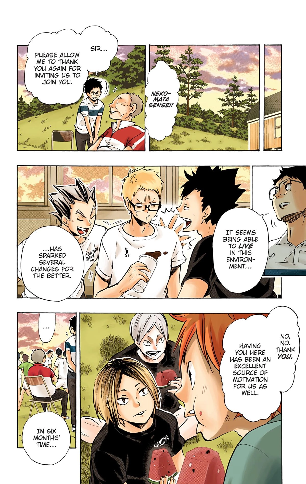 Read Haikyu en Manga Online