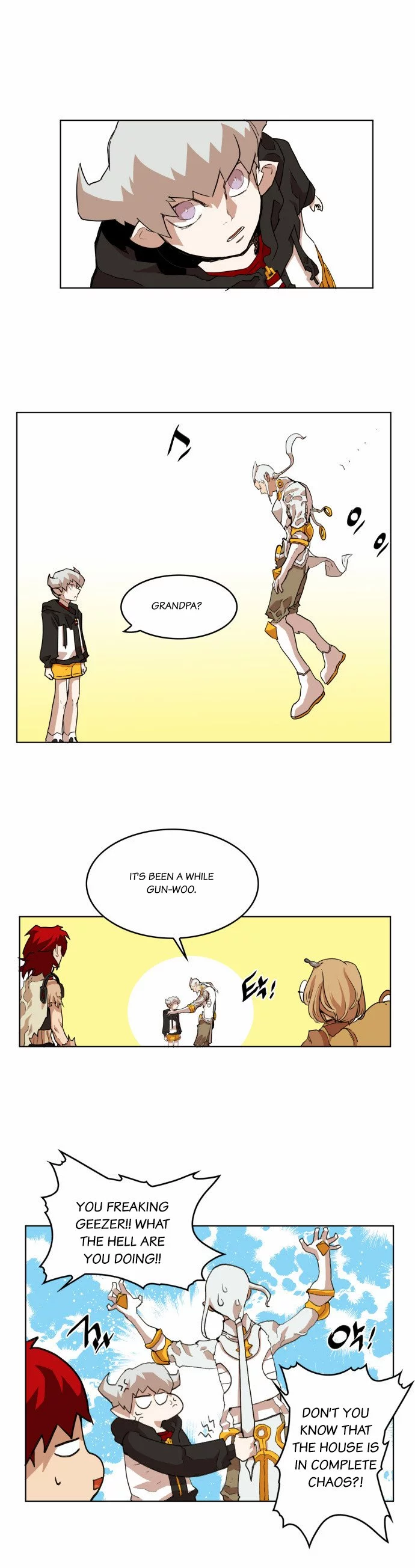Read Hardcore Leveling Warrior en Manga Online