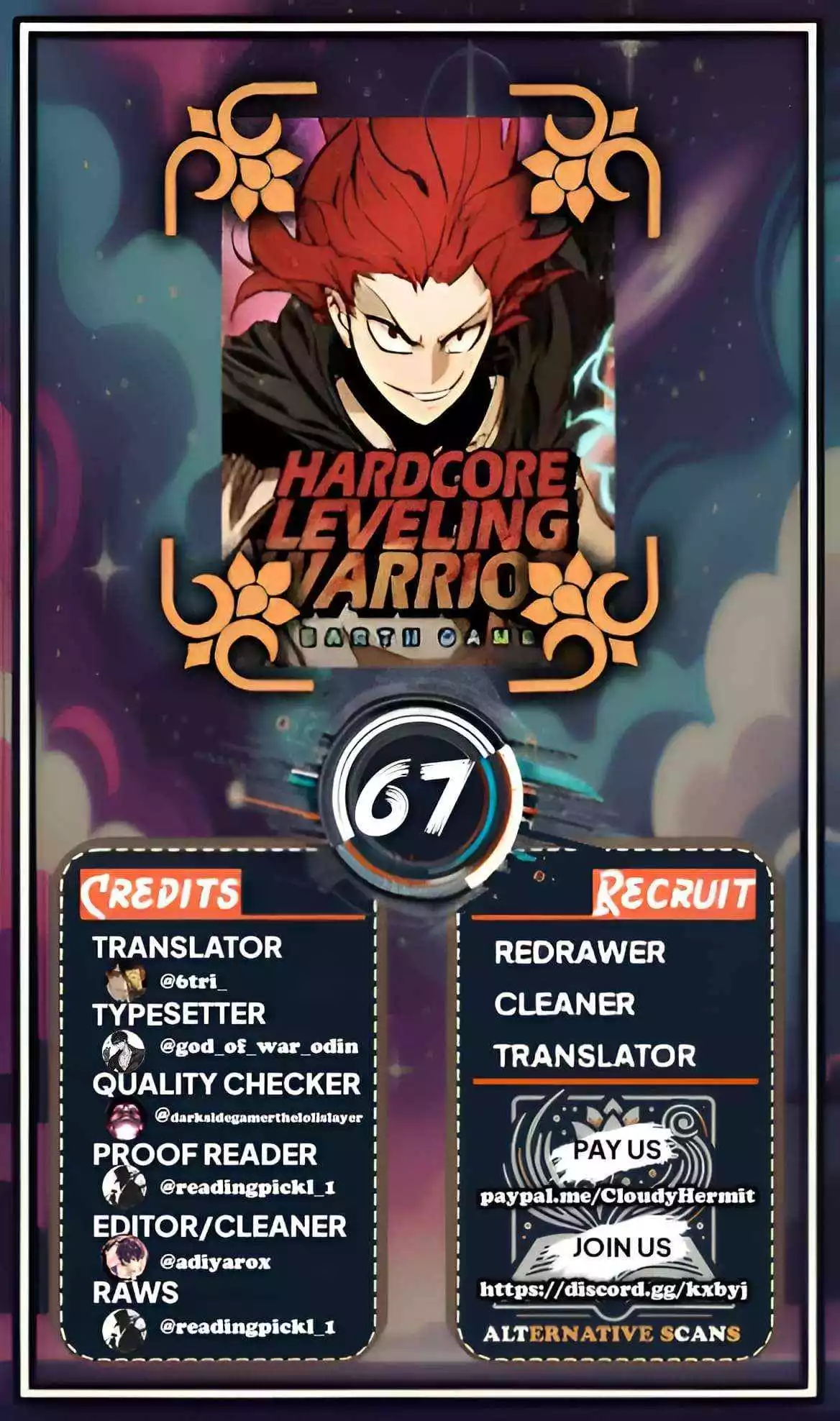 Read Hardcore Leveling Warrior en Manga Online