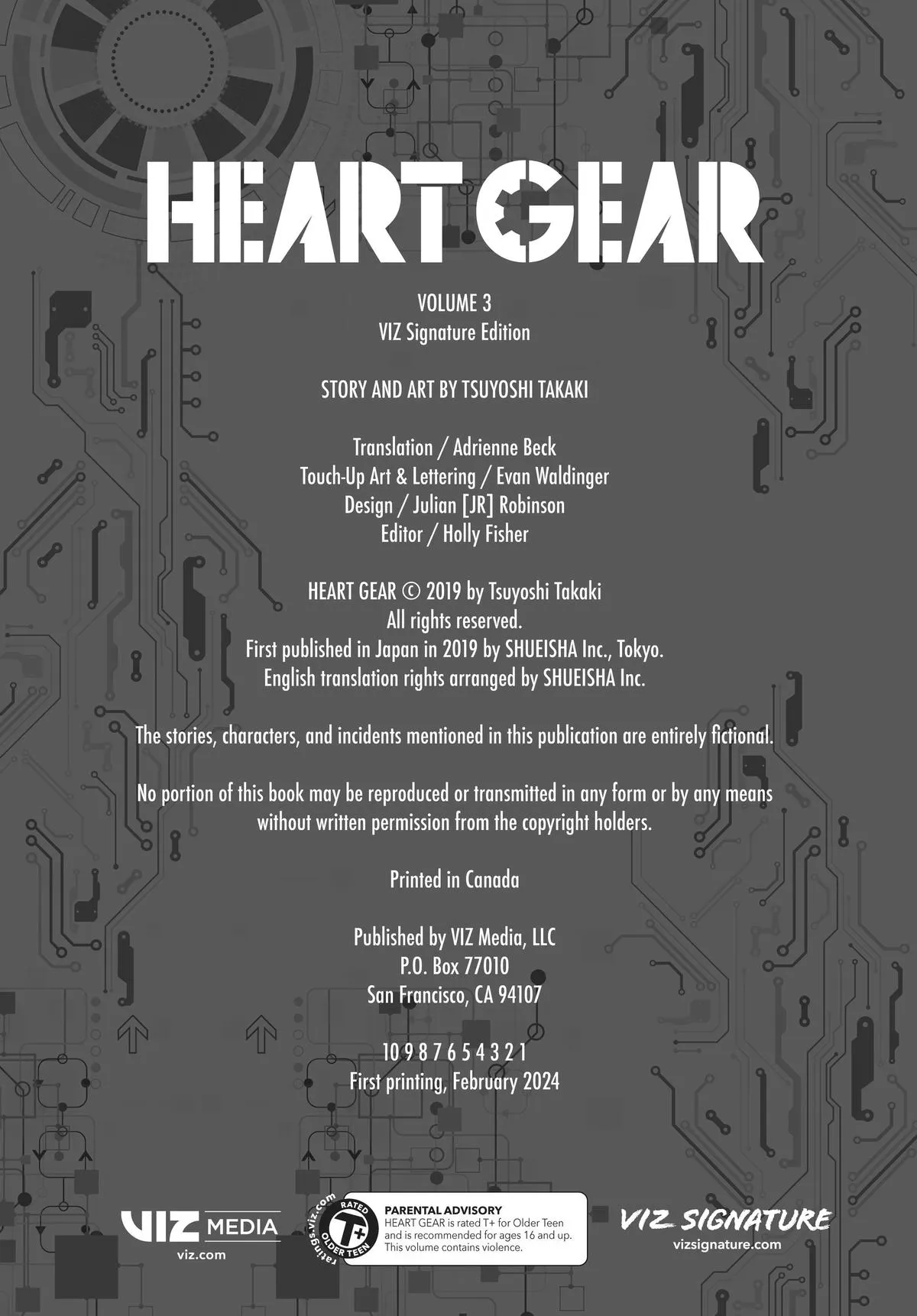 Read Heart Gear en Manga Online