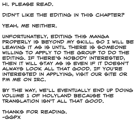Read Holyland en Manga Online
