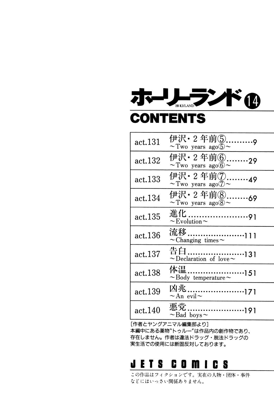 Read Holyland en Manga Online