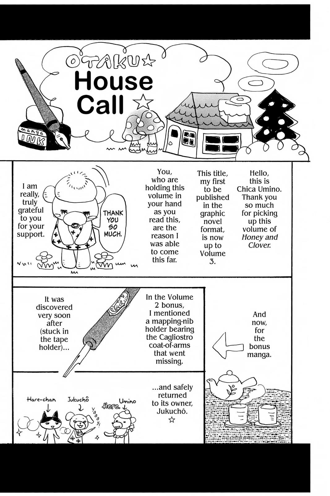 Read Honey and Clover en Manga Online