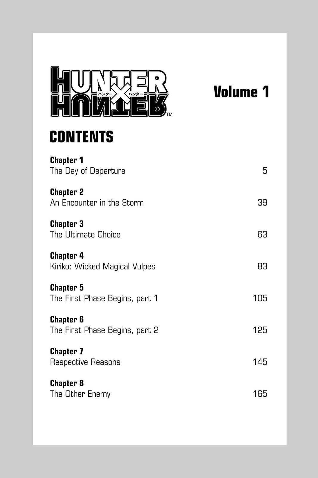 Read Hunter x Hunter en Manga Online