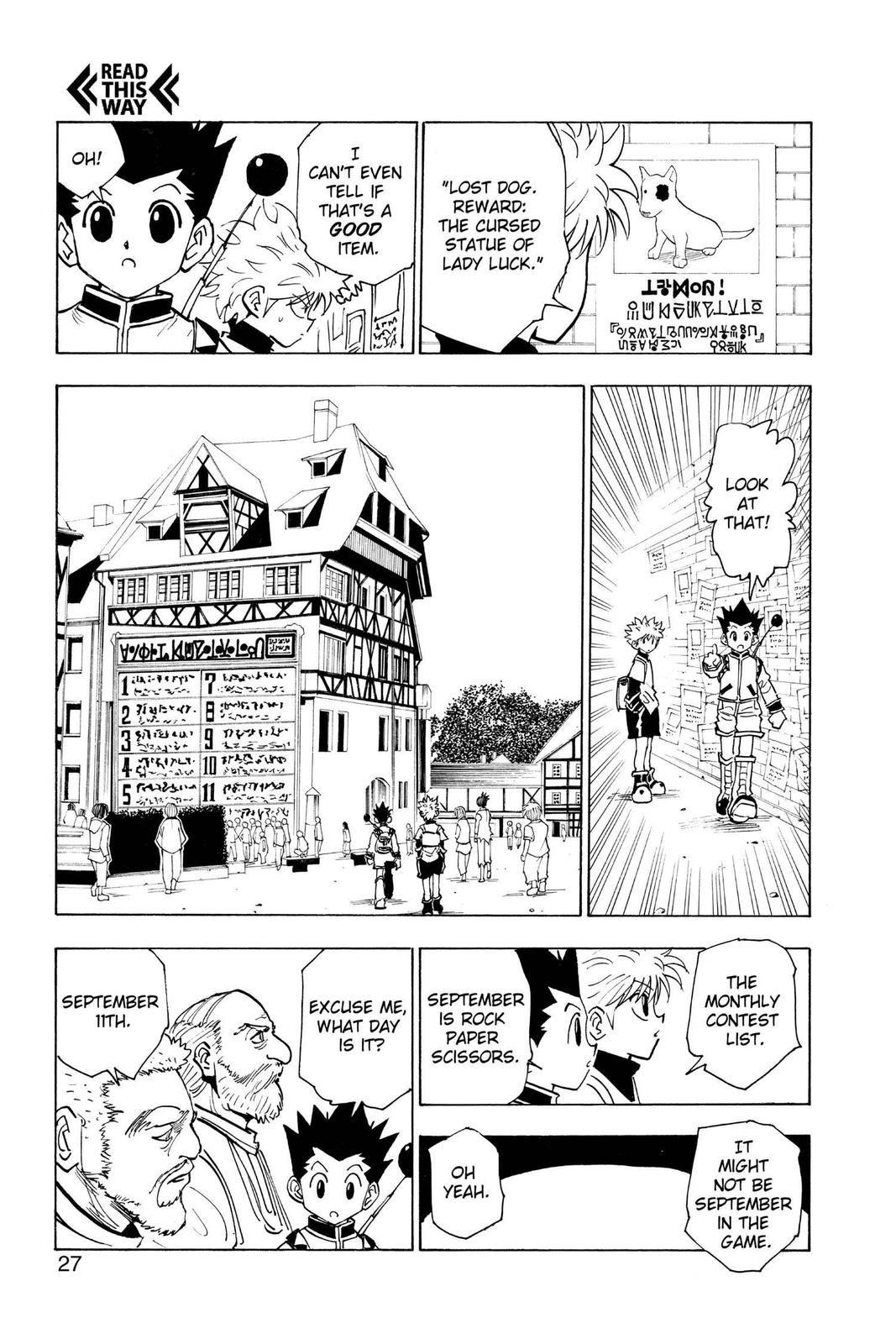 Read Hunter x Hunter en Manga Online