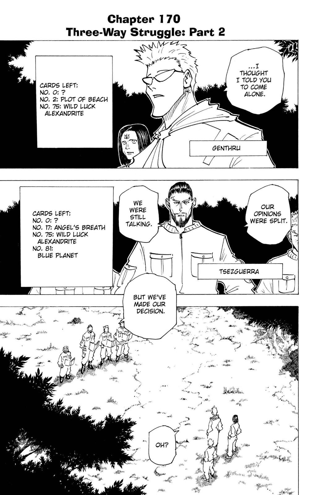 Read Hunter x Hunter en Manga Online