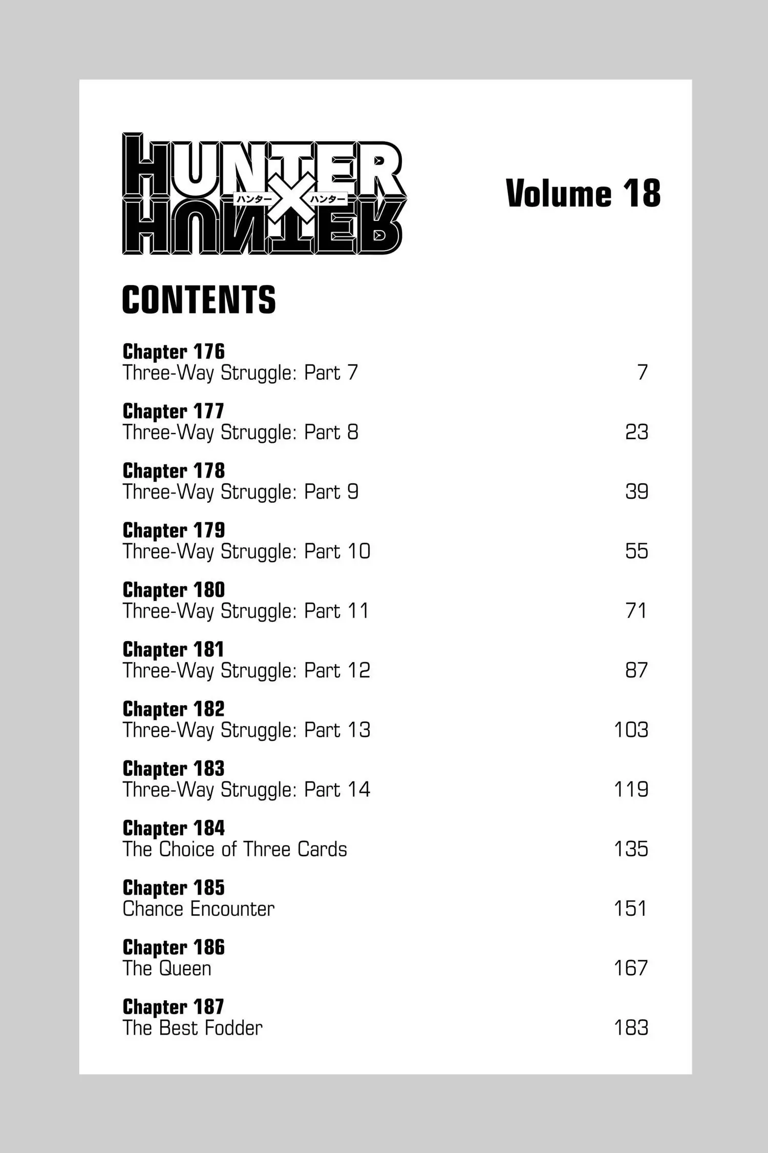 Read Hunter x Hunter en Manga Online