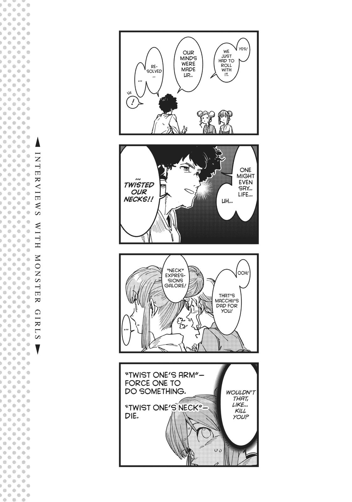 Read Interviews with Monster Girls en Manga Online