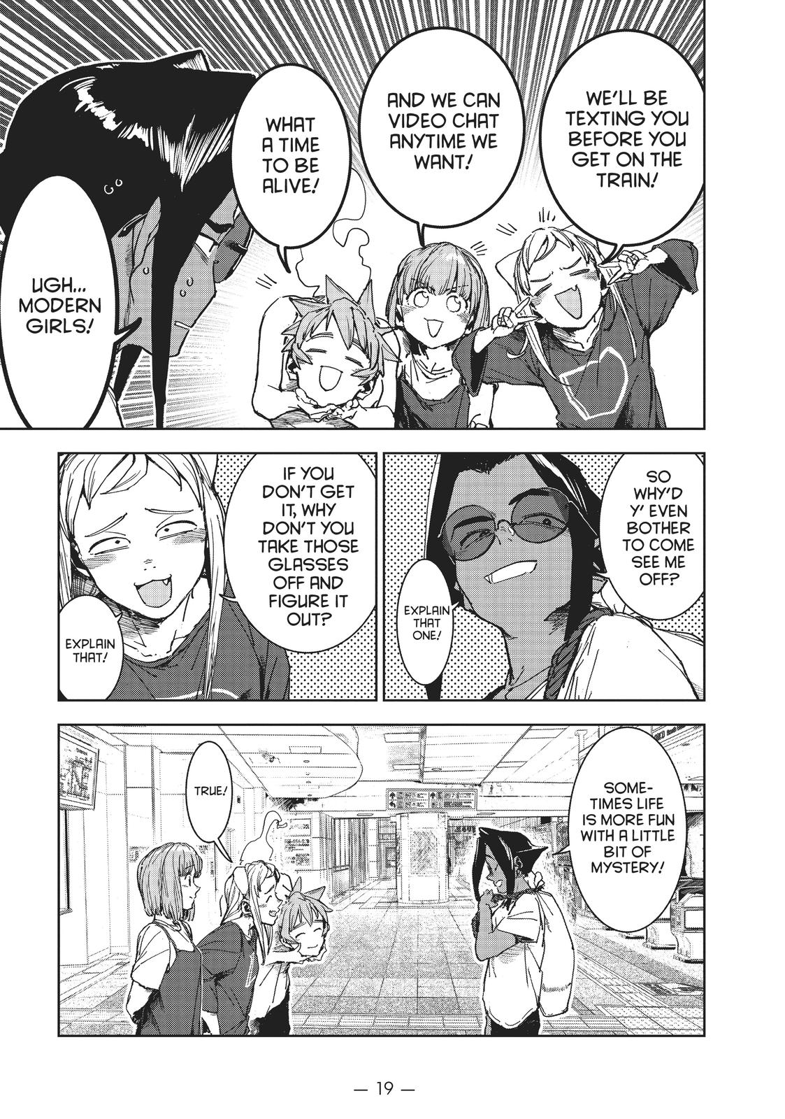 Read Interviews with Monster Girls en Manga Online