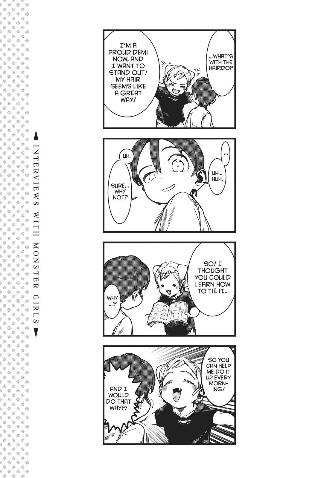 Read Interviews with Monster Girls en Manga Online