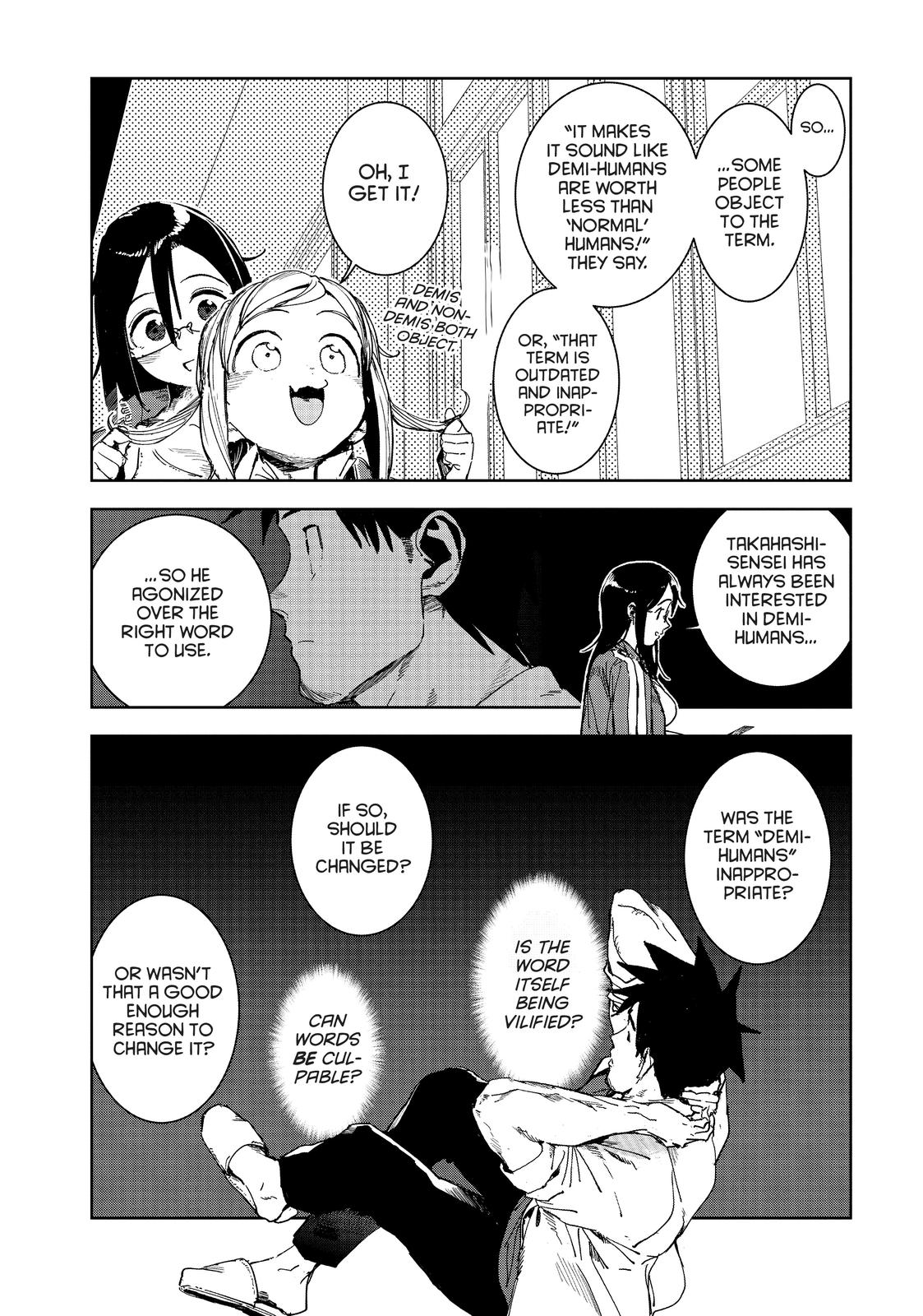 Read Interviews with Monster Girls en Manga Online