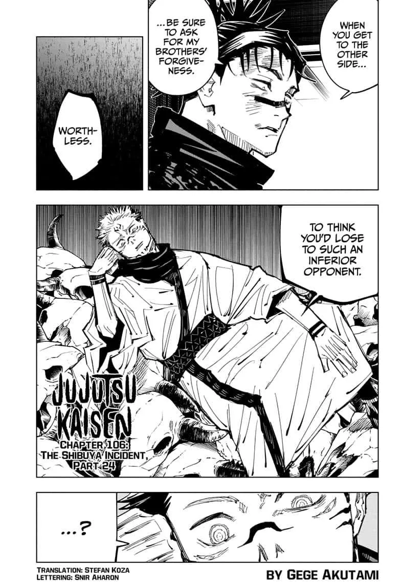 Read Jujutsu Kaisen en Manga Online