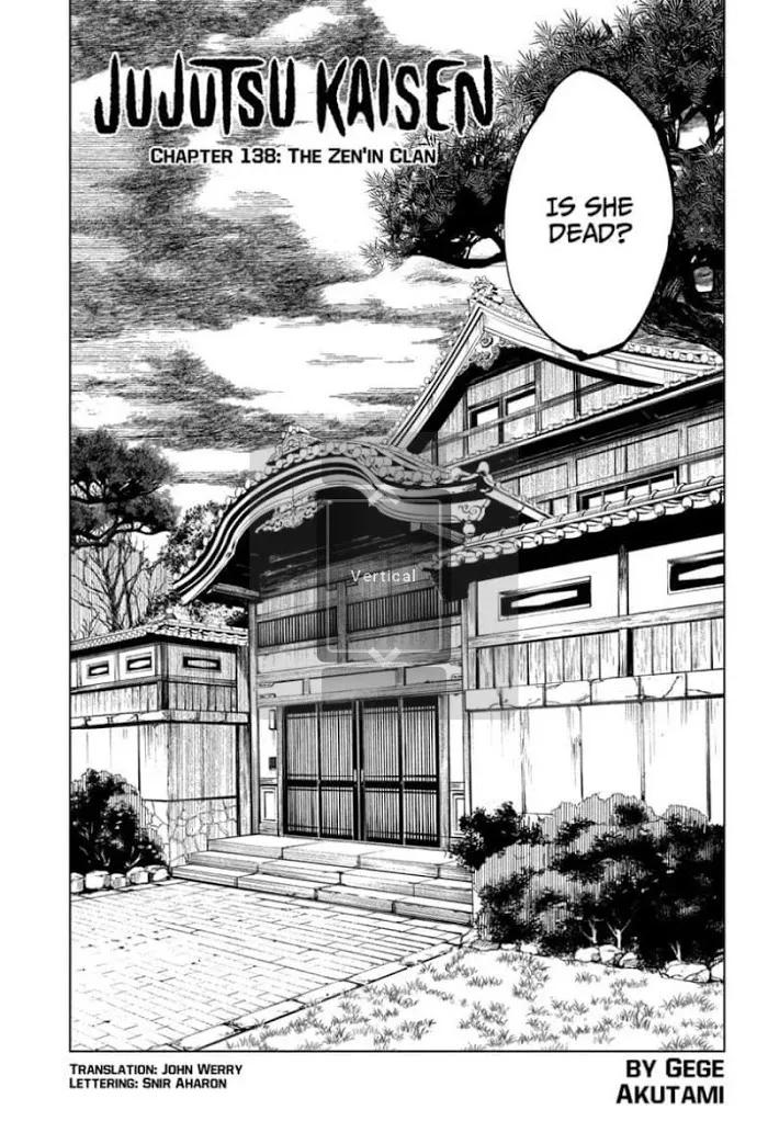 Read Jujutsu Kaisen en Manga Online