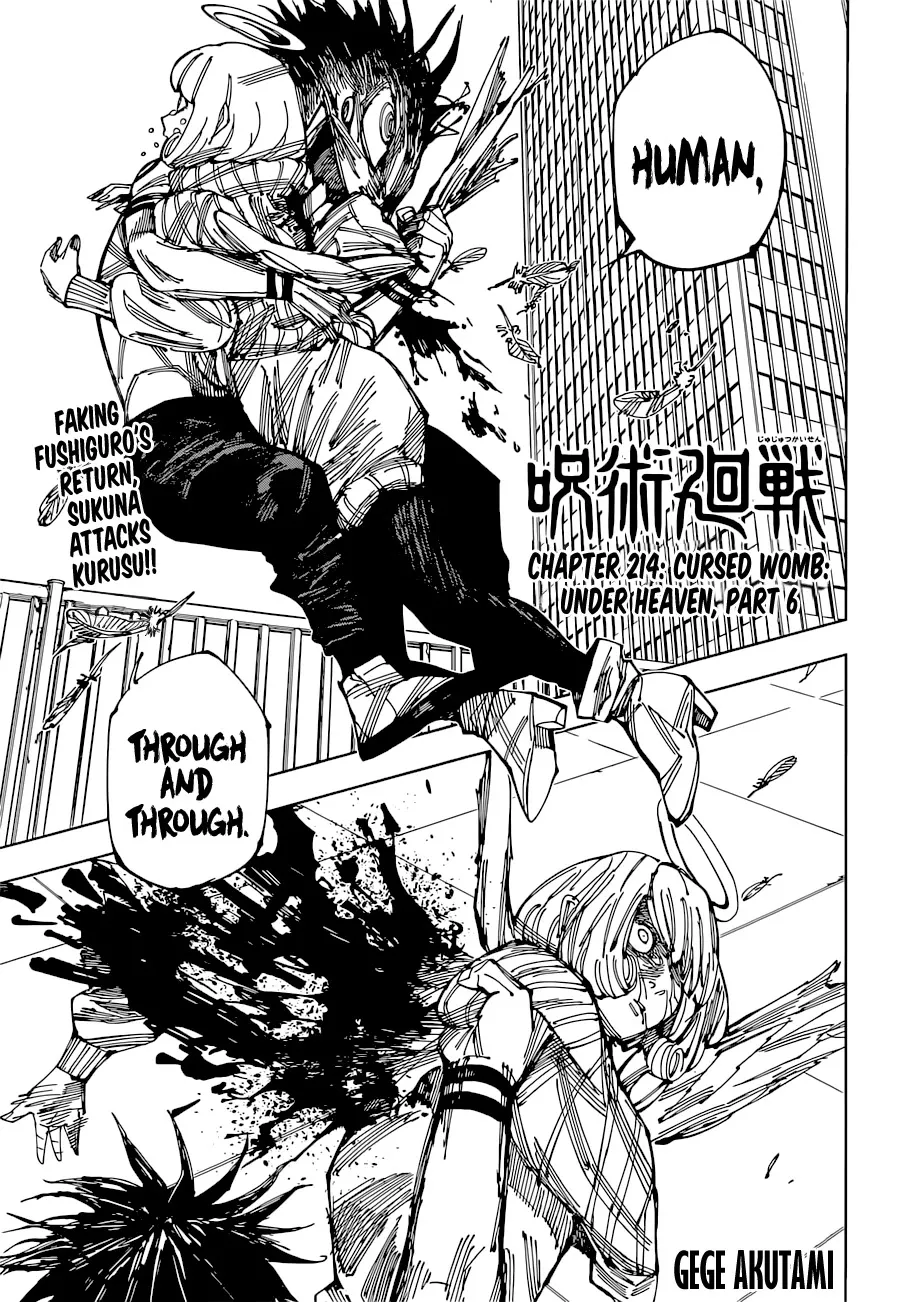 Read Jujutsu Kaisen en Manga Online