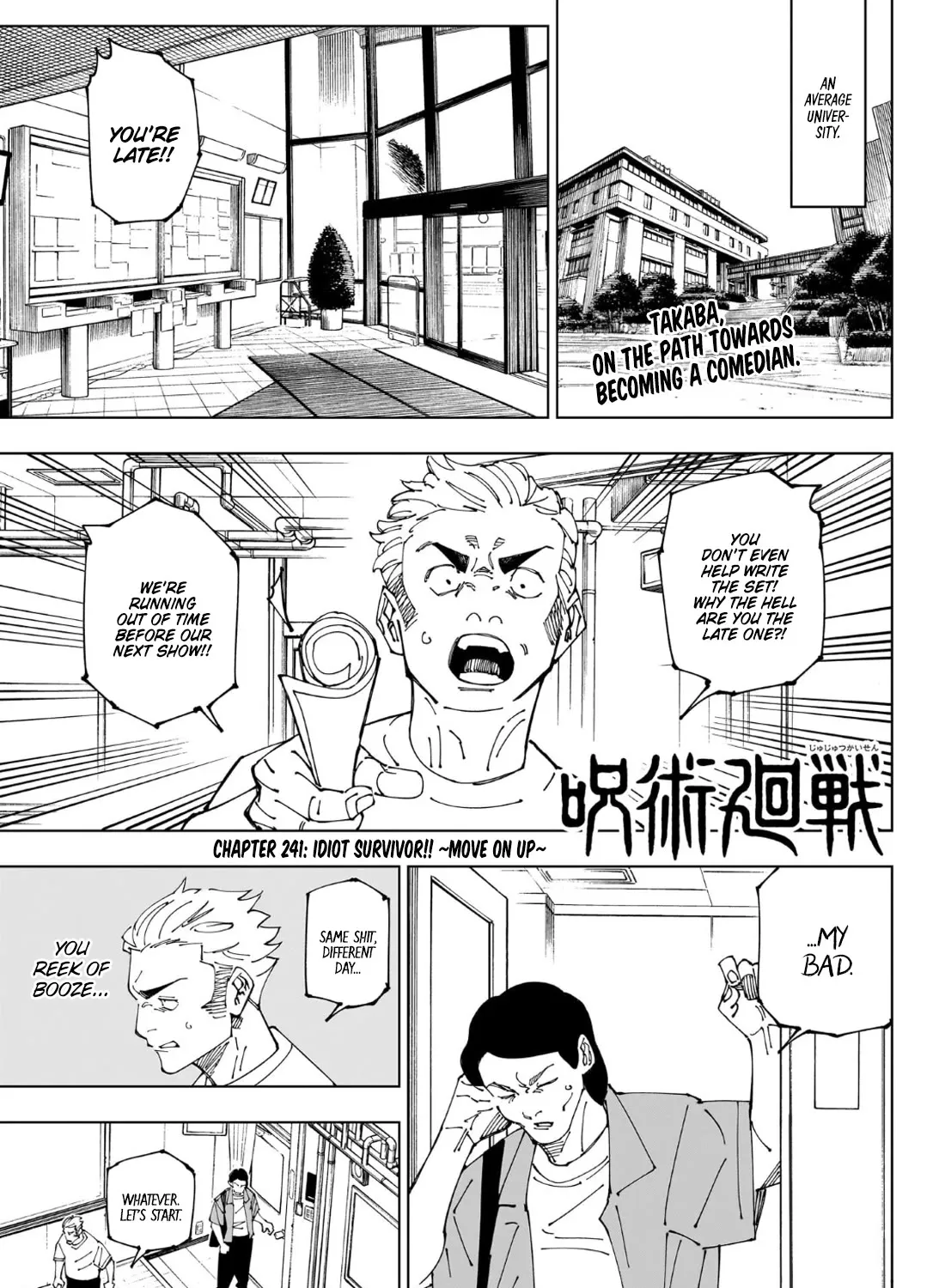 Read Jujutsu Kaisen en Manga Online