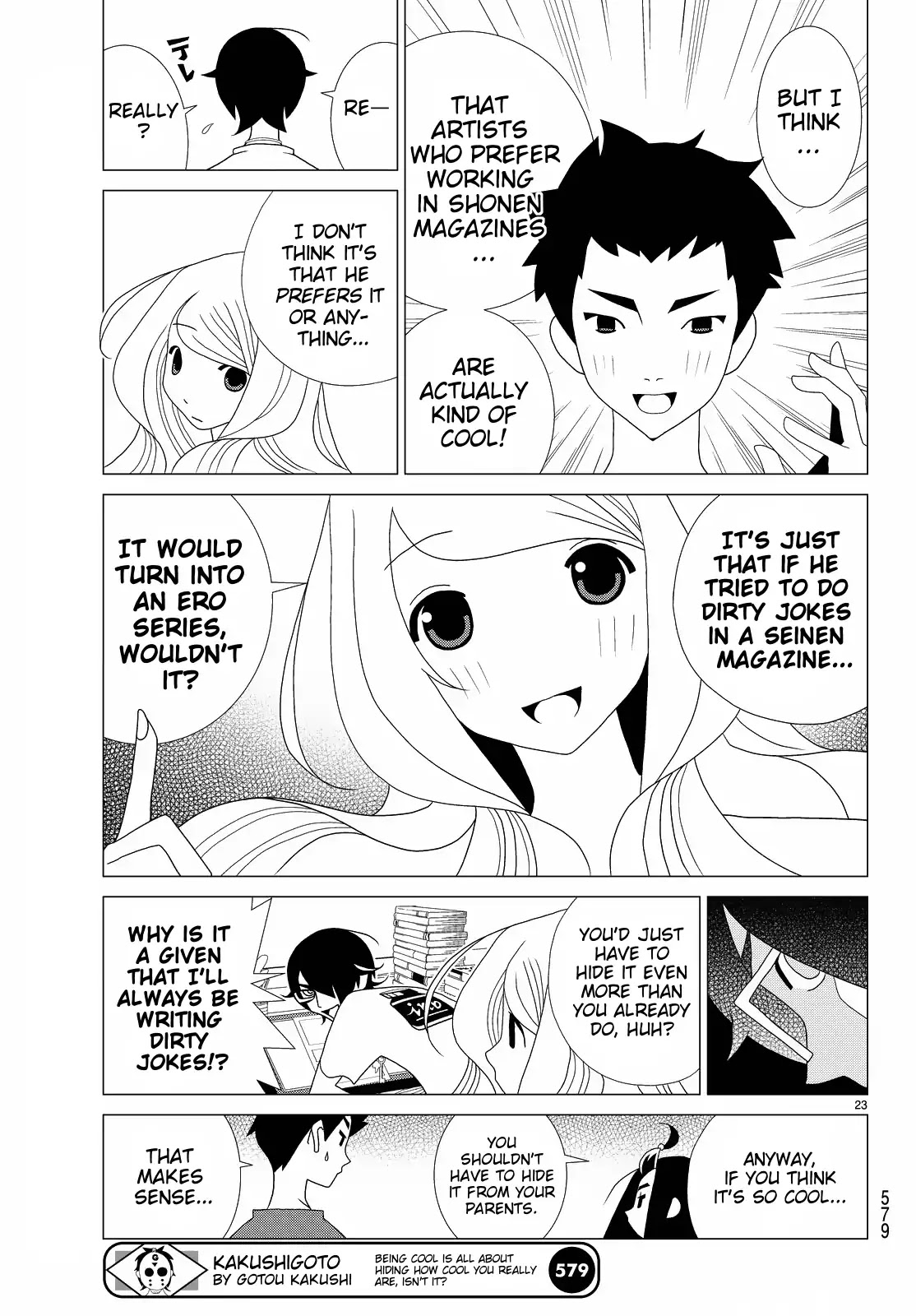 Read Kakushigoto en Manga Online