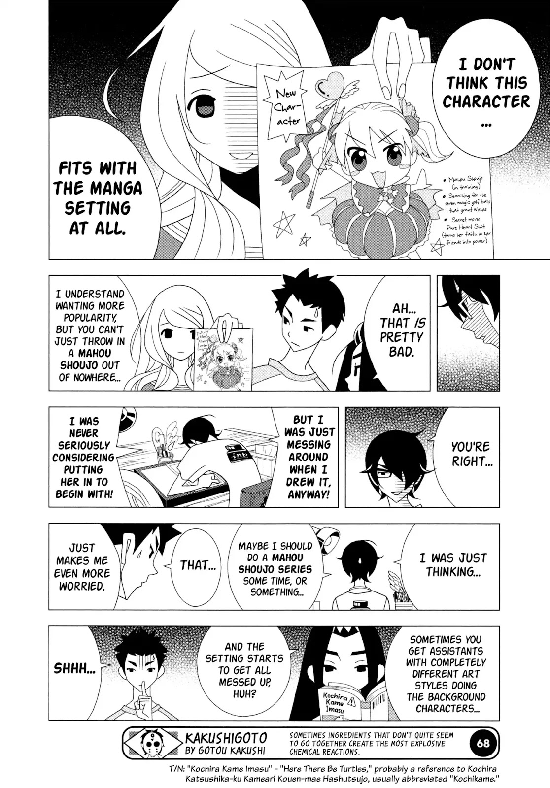 Read Kakushigoto en Manga Online
