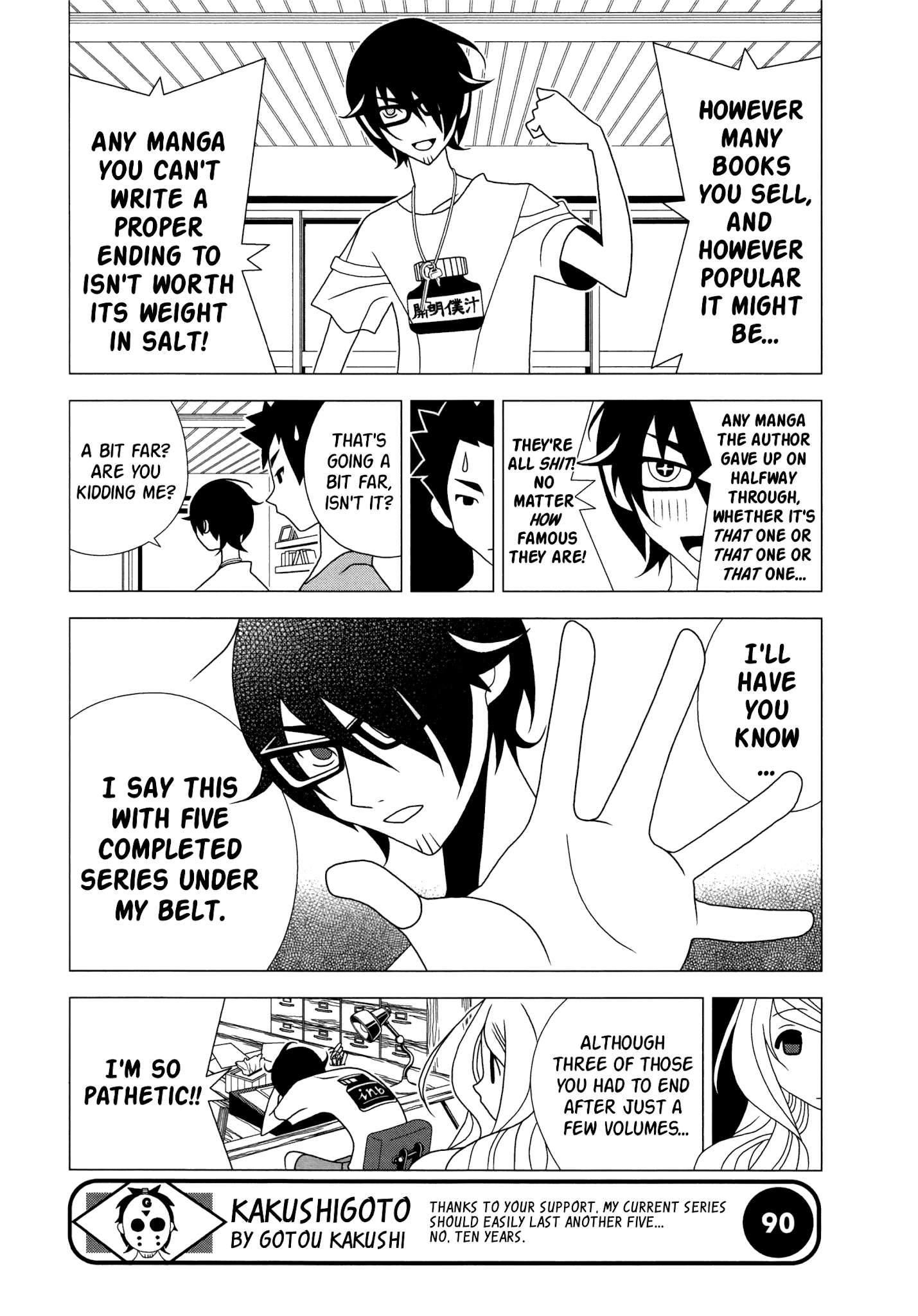 Read Kakushigoto en Manga Online