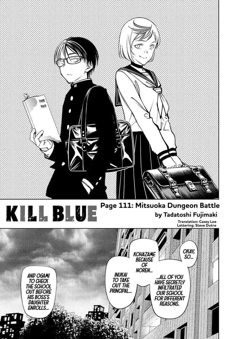 Read Kill Blue en Manga Online