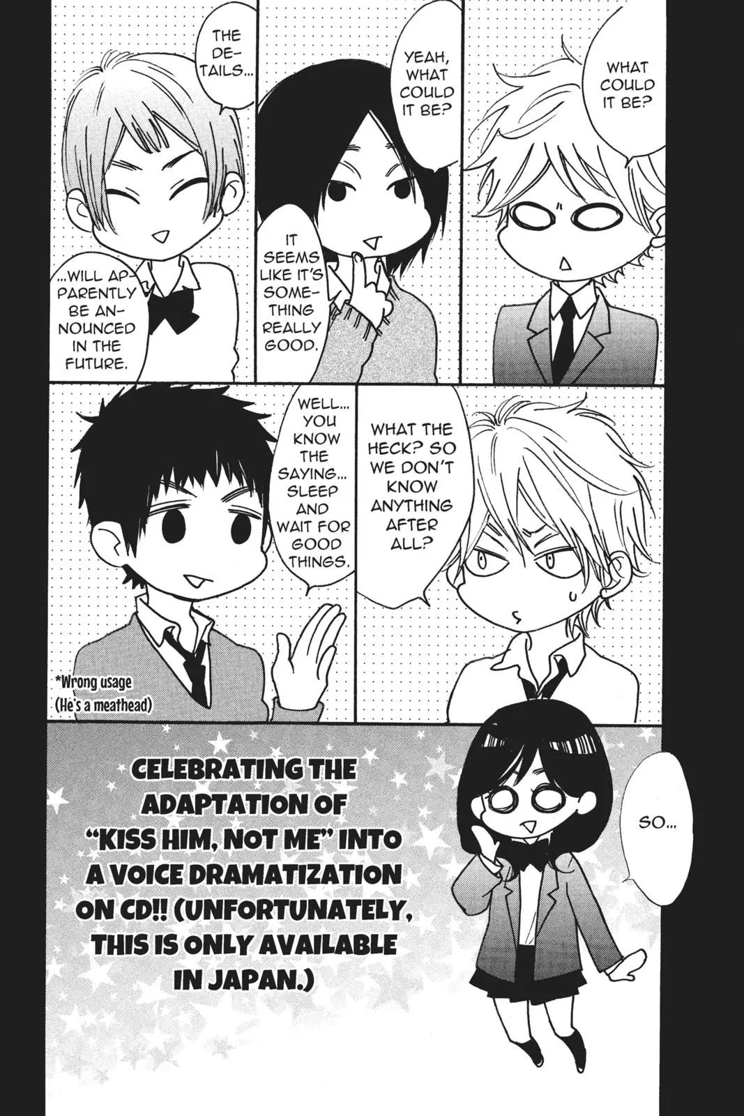 Read Kiss Him Not Me en Manga Online