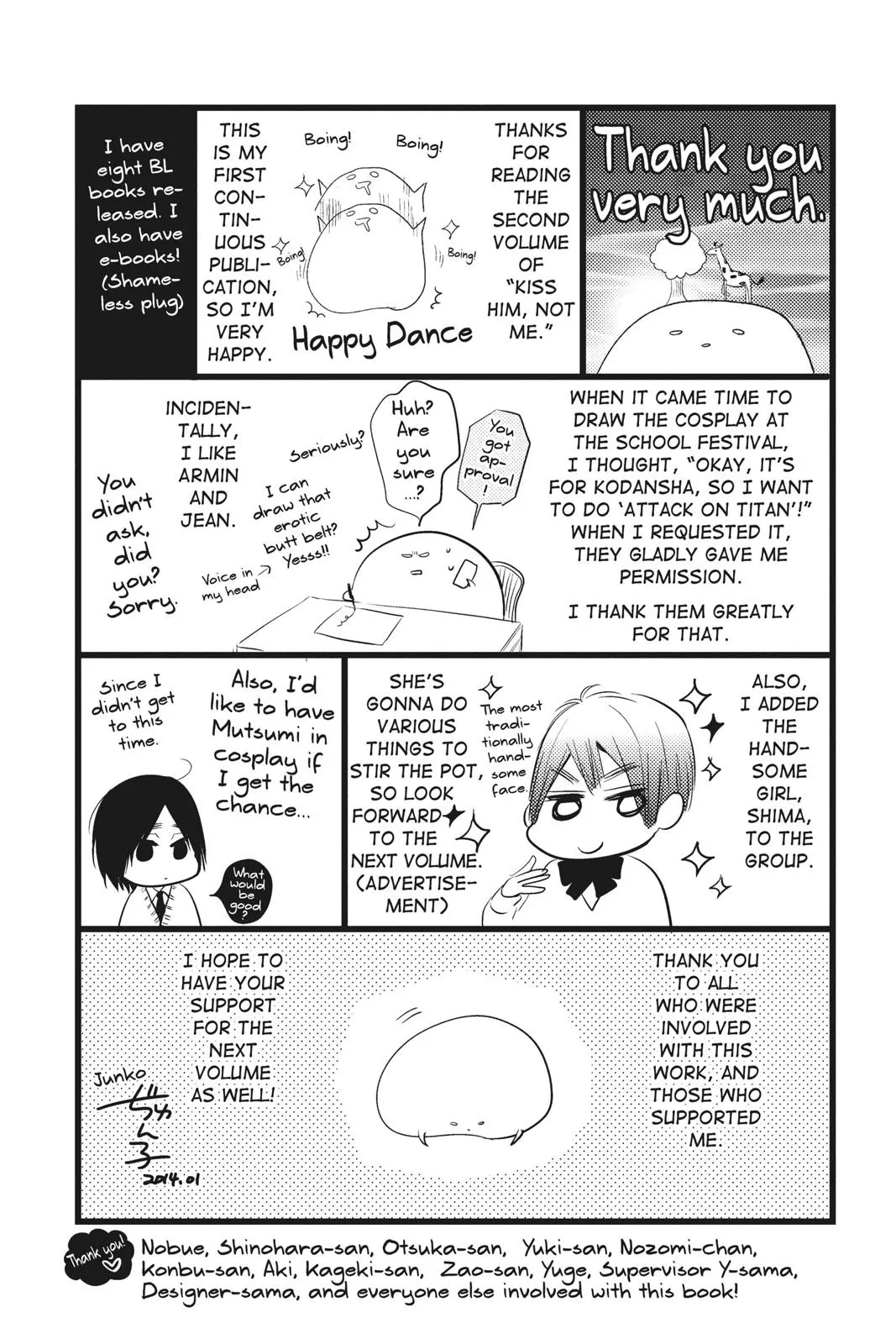 Read Kiss Him Not Me en Manga Online