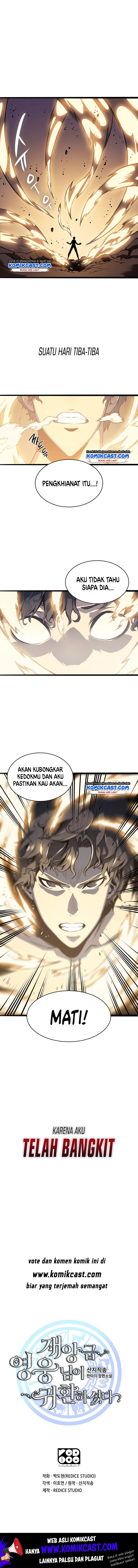 Read A Disaster-Class Hero Has Returned ID Manga Online