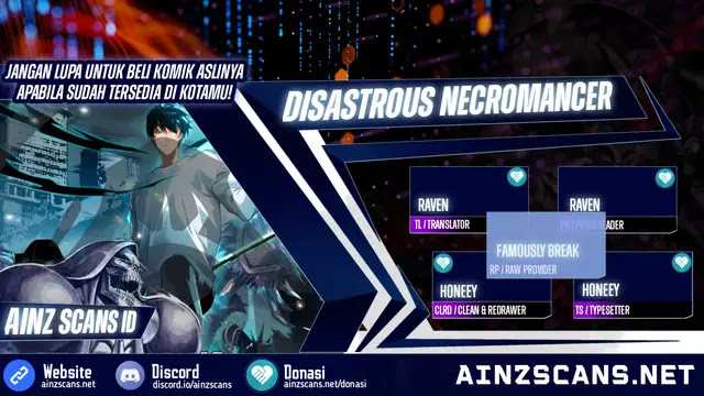 Read Disastrous Necromancer ID Manga Online